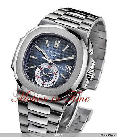 replica Patek Philippe 5980/1A NAUTILUS JUMBO CHRONOGRAPH AUTOMATIC - 2011 WATCHES 1 