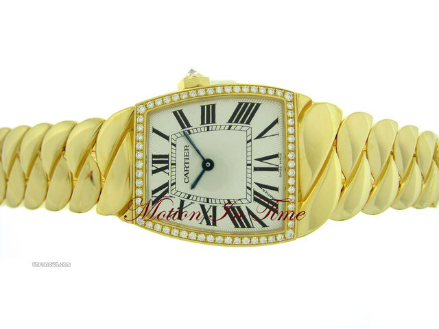 Cartier LA DONA LADIES' LARGE YELLOW GOLD DIAMOND WATCHES 2