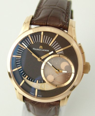 replica Maurice Lacroix Pontos Dequentrice 18 Krt. Rosegold WATCHES 1