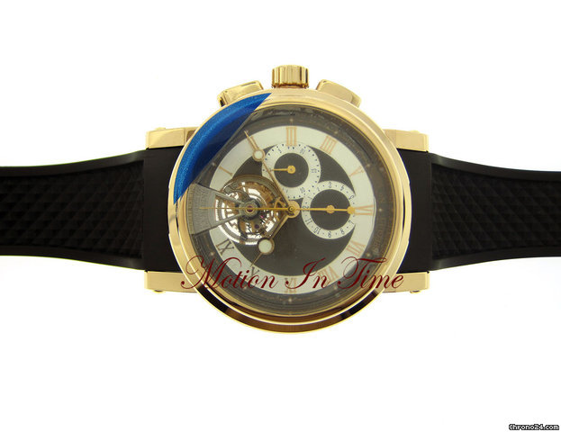 replica Breguet MARINE TOURBILLON CHRONOGRAPH - ROSE GOLD - 42mm - NEW MODEL WATCHES 1