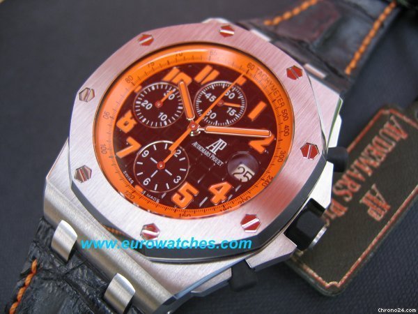 replica Audemars Piguet VOLCANO STEEL ROYAL OAK OFFSHORE VOLCANO WATCHES 1