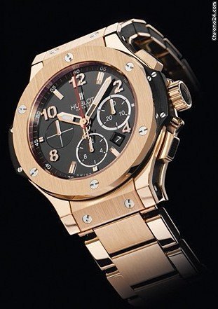 Hublot BIG BANG ROSE GOLD ON BRACELET - RARE NEW MODEL WATCHES 2