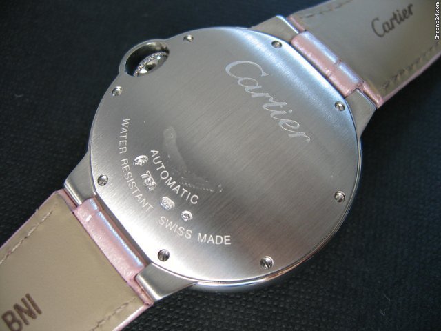 replica Cartier BALLON BLEU WEISSGOLD DIAMANTEN ROSA B BALLON BLEU WHITE GOLD DIAMOND WATCHES 1 