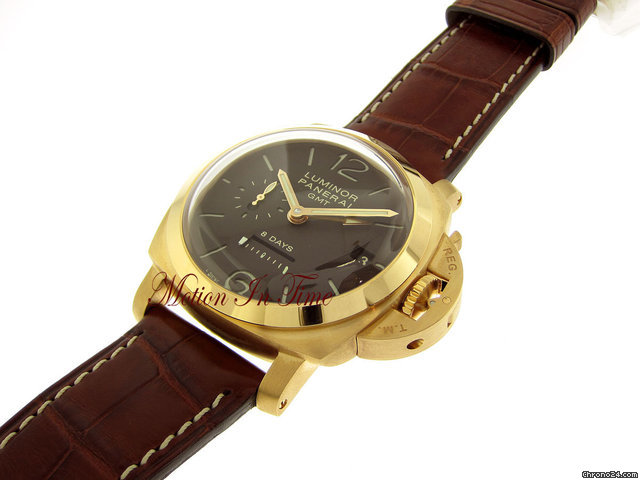 Panerai MANIFATTURA 1950 GMT 8 DAYS - ROSE GOLD - LIMITED TO 500 PCS WATCHES 2