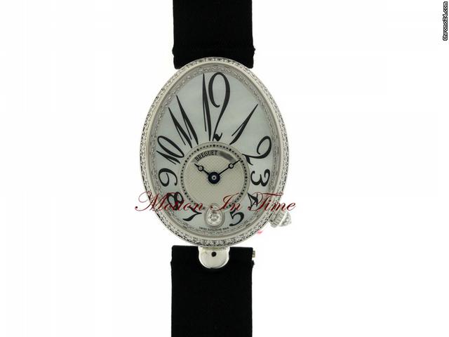 Breguet REINE De NAPLES WHITE GOLD DIAMOND LADIES' LARGE AUTOMATIC WATCHES 2