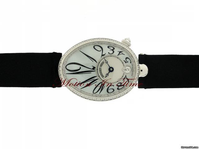 replica Breguet REINE De NAPLES WHITE GOLD DIAMOND LADIES' LARGE AUTOMATIC WATCHES 1