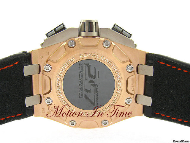 replica Audemars Piguet BARRICHELLO III "257" - ROSE GOLD -LIMITED TO 257 PIECES-NEW WATCHES 1