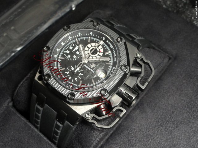 replica Audemars Piguet SURVIVOR ROYAL OAK OFFSHORE ALL BLACK LIMITED 1000 PCS WATCHES 1