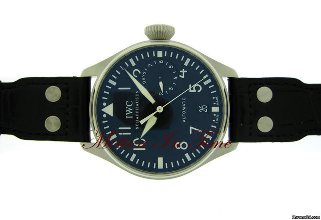 IWC BIG PILOT'S STAINLESS STEEL 46.2mm 7-DAY POWER RESERVE STEEL WATCHES 2