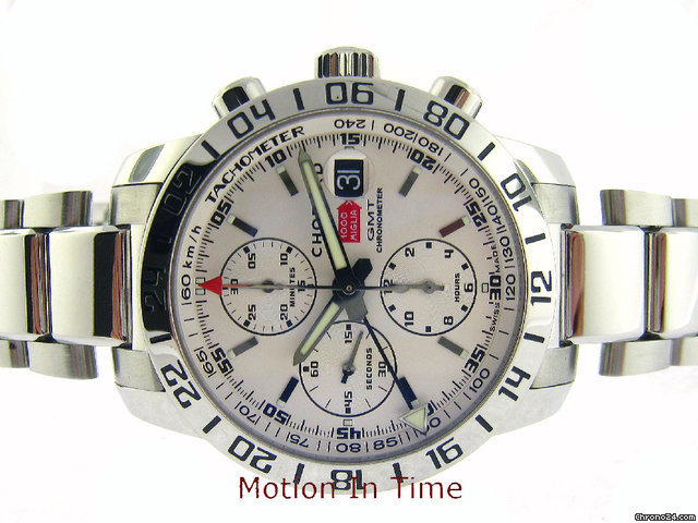 Chopard MILLE MIGLIA CHRONOGRAPH GMT - STAINLESS STEEL - WHITE DIAL WATCHES 2