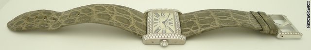 replica Cartier TANK DIVAN HERREN JUMBO WEISSGOLD MIT BOX WATCHES 1