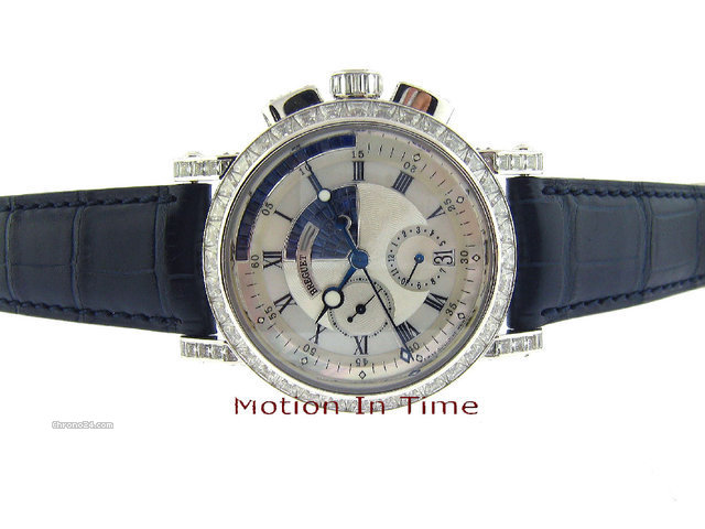 Breguet MARINE CHRONOGRAPH HIGH JEWELERY SPECIAL EDITION WHITE GOLD WATCHES 2