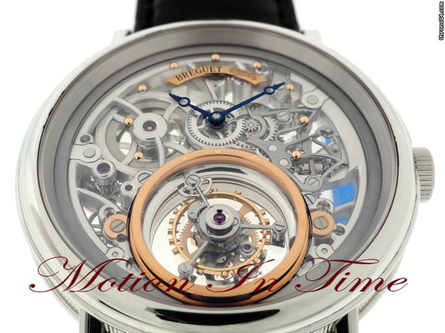 Breguet GRAND COMPLICATION MESSIDOR TOURBILLON SKELETON PLATINUM WATCHES 2