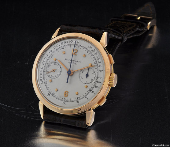 Patek Philippe chronograph 1579 pink gold pulsation dial WATCHES 2