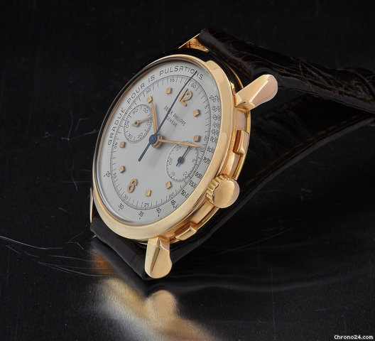 replica Patek Philippe chronograph 1579 pink gold pulsation dial WATCHES 1