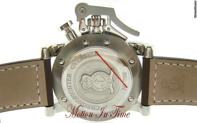 replica Graham CHRONOFIGHTER OVERSIZE AUTOMATIC 46mm - CHRONOGRAPH - S/S WATCHES 1
