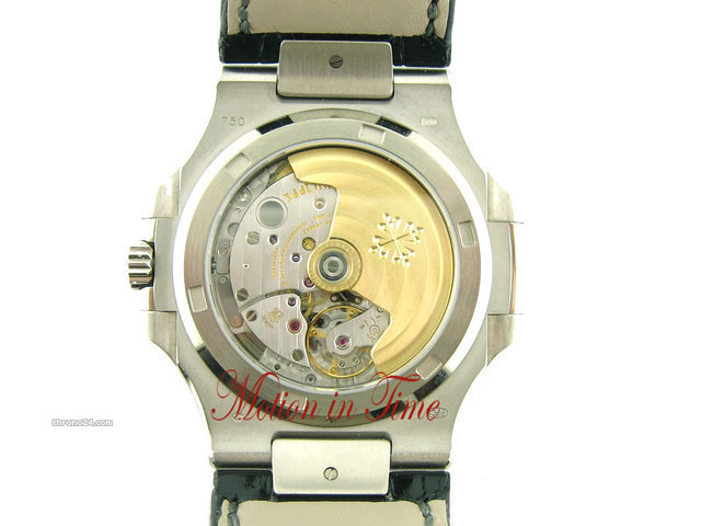 replica Patek Philippe 5711G - NAUTILUS JUMBO WHITE GOLD AUTOMATIC WATCHES 1