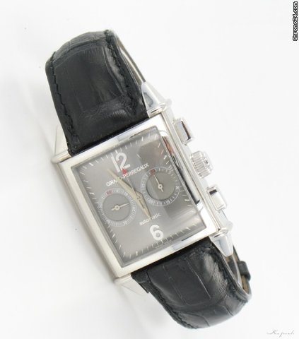 replica Girard Perregaux Vintage 1945 Bigsize Platin Chrono WATCHES 1