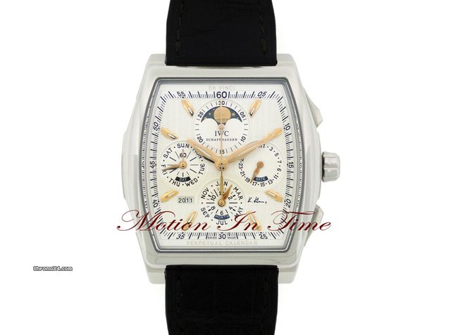 replica IWC DA VINCI "KURT KLAUS" PERPETUAL CALENDAR CHRONO LIMITED 3000 WATCHES 1