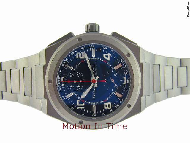 IWC INGENIEUR CHRONOGRAPH AMG TITANIUM - SPECIAL EDITION - NEW WATCHES 2