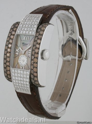 Chopard La Strada with Brown Diamond Bezel and Diamond Lugs WATCHES 2