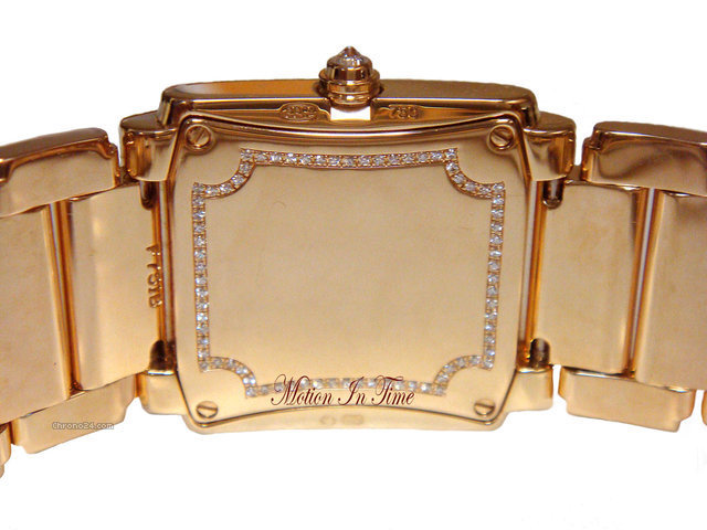 replica Patek Philippe LADIES' TWENTY~4 ROSE GOLD PAVE DIAMOND ON BRACELET - WOW WATCHES 1