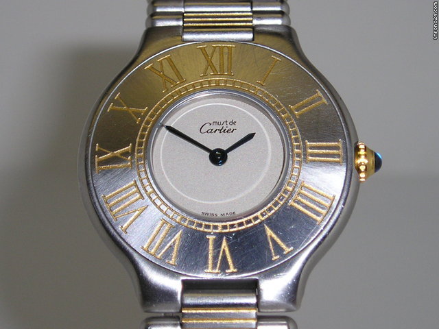 Cartier " Must de Cartier 21 " Bi-color WATCHES 2
