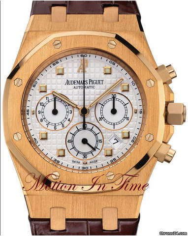 Audemars Piguet ROYAL OAK CHRONOGRAPH AUTOMATIC ROSE GOLD - NEW WATCHES 2
