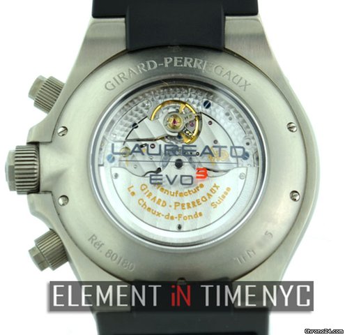 replica Girard Perregaux Laureato EVO 3 Titanium WATCHES 1 