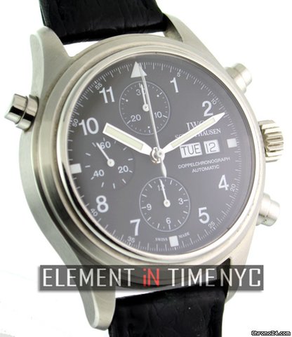 IWC Flieger Doppel Chronograph Pilot Watch Chrono Split Second WATCHES 2