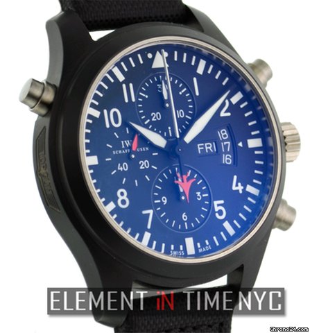 IWC Pilot Top Gun Split Second Chrono Ceramic WATCHES 2