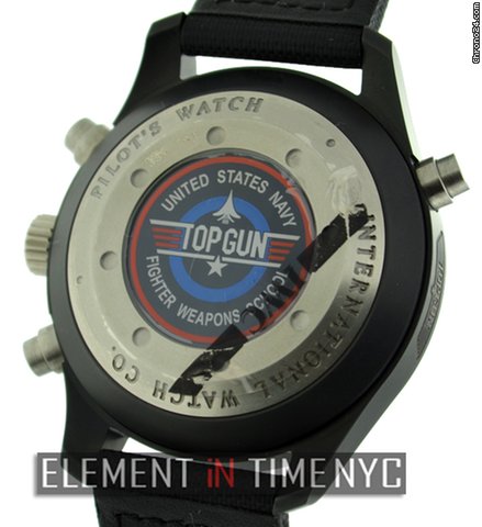 replica IWC Pilot Top Gun Split Second Chrono Ceramic WATCHES 1