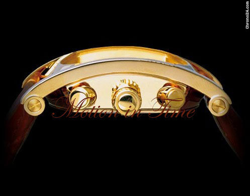 replica Bulgari ASSIOMA CHRONOGRAPH AUTOMATIC YELLOW GOLD ON STRAP - 44mm WATCHES 1