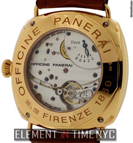 replica Panerai Radiomir 18k Pink Gold 45mm PAM 197 NOS WATCHES 1