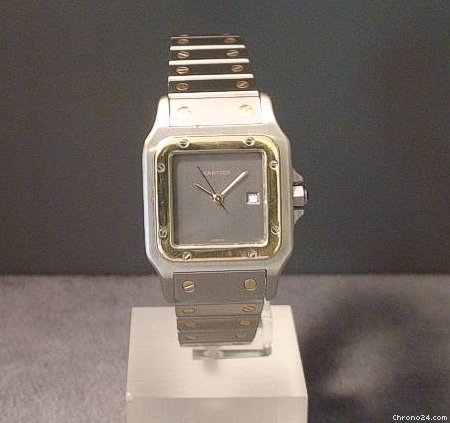 replica Cartier SANTOS RUTHENIUM WATCHES 1 