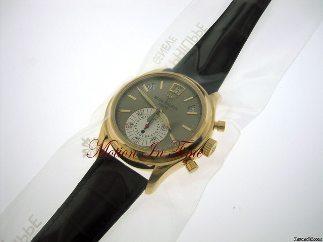 replica Patek Philippe 5960R-ANNUAL CALENDAR CHRONOGRAPH-ROSE GOLD - FACTORY SEALED WATCHES 1
