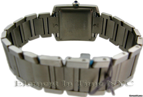 replica Cartier Tank Francaise Large Automatic Stainless Steel WATCHES 1