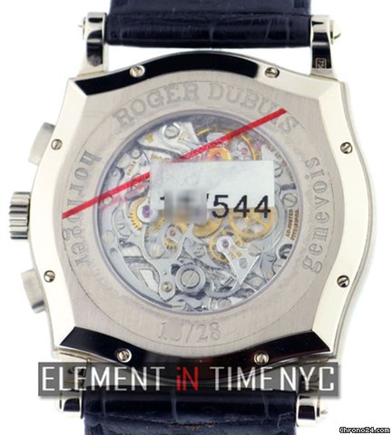 replica Roger Dubuis Sympathie Chronograph 18k White Gold XX/28 WATCHES 1