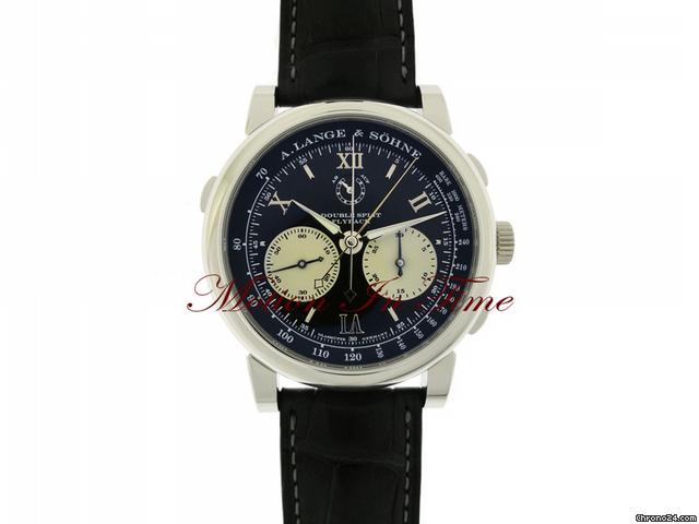 replica A. Lange & Sohne DOUBLE SPLIT RATTRAPANTE FLYBACK CHRONOGRAPH 43mm - PLATINUM WATCHES 1 