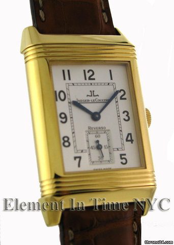 Jaeger-LeCoultre Reverso Grand Taille 18k YG 270.14.10 NIB WATCHES 2
