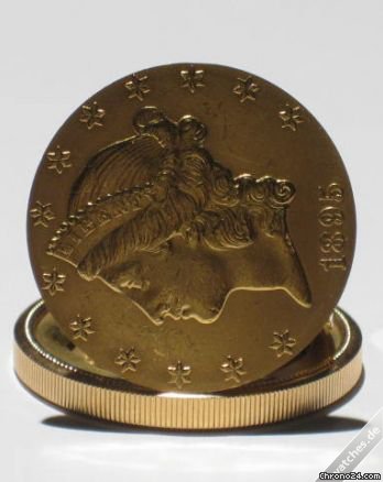 replica Audemars Piguet Dollar - 20 USD in 18K YG WATCHES 1