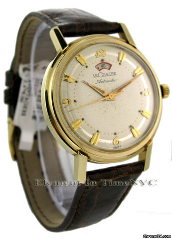 Jaeger-LeCoultre Vintage Bumper Automatic Power Reserve 14k WATCHES 2