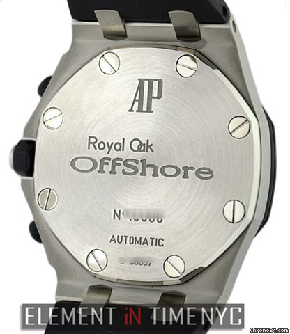 replica Audemars Piguet Royal Oak Offshore Chronograph Steel Rubber Clad WATCHES 1 