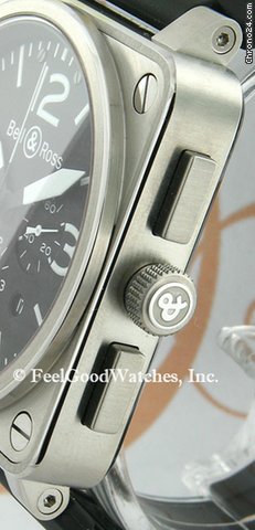 replica Bell & Ross BR01-94 Instrument Chronograph, Steel WATCHES 1