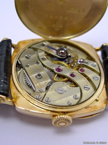 Patek Philippe Gentlemans Watch, Enamel dial, 14ct.YG WATCHES 2