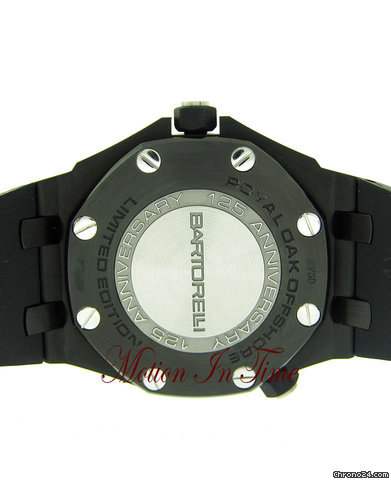 replica Audemars Piguet SCUBA "BARTORELLI" BLACK PVD ROYAL OAK OFFSHORE - LTD 50 PCS WATCHES 1