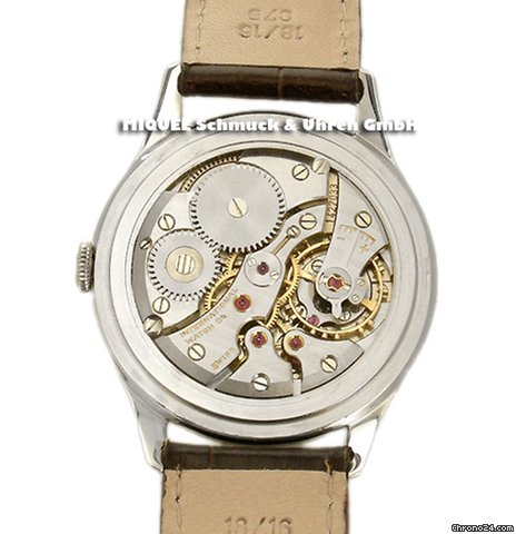 replica IWC Handaufzug aus Edelstahl (gebraucht) WATCHES 1