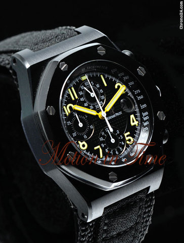 Audemars Piguet END OF DAYS BLACK PVD - ROYAL OAK OFFSHORE - LIMITED 500 PCS WATCHES 2