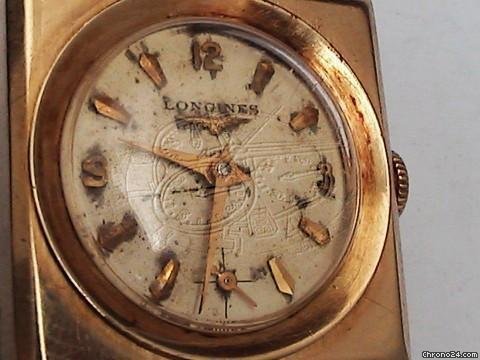 Longines VINTAGE 14K GOLD MENS WATCH MECHANICAL SWISS WATCHES 2