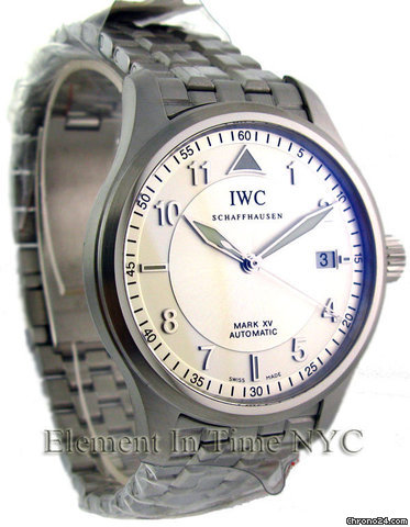 IWC Mark XV Stainless Steel On Bracelet Silver Sitfire Dial WATCHES 2